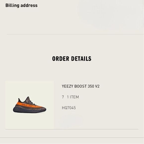 NIB Yeezy Boost 350 V2 “Carbon Beluga “ Sneakers - Picture 5 of 5